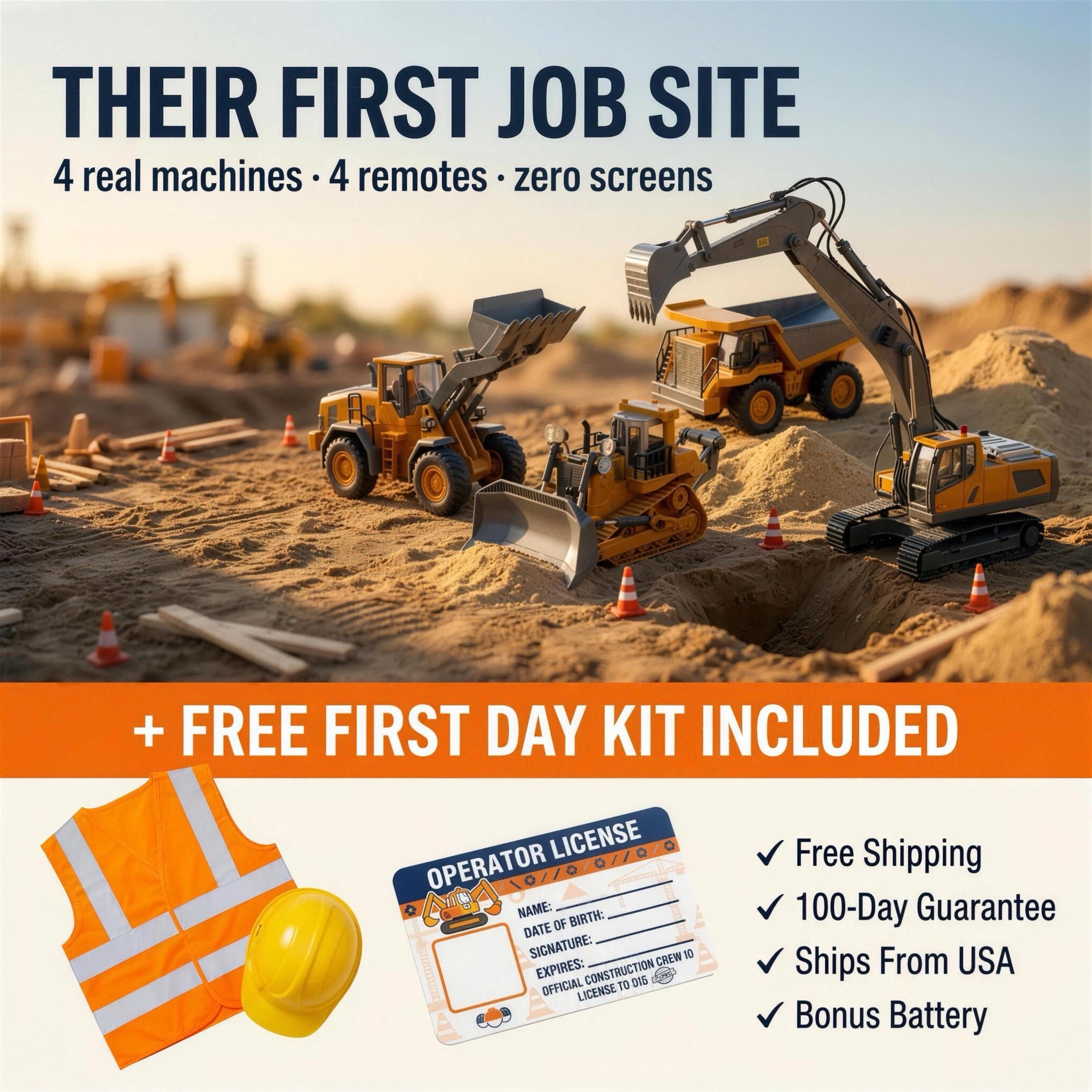 TinyOperator™ | Their First Job Site — RC Construction Fleet
