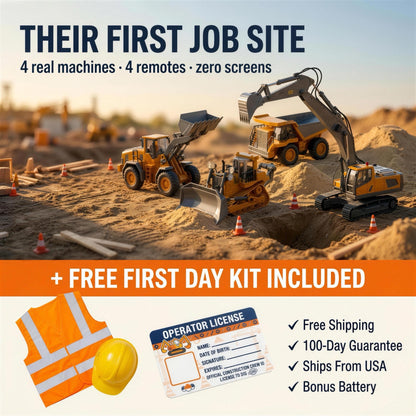 TinyOperator™ | Their First Job Site — RC Construction Fleet