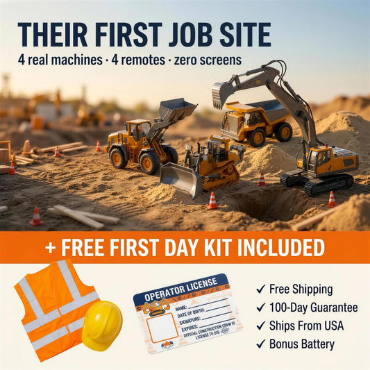 TinyOperator™ | Their First Job Site — RC Construction Fleet